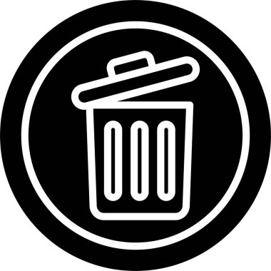 Çöp Kabartma Simgesi Tasarımı