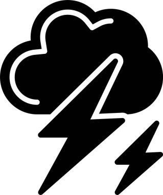 Şimşek Kabartma Simgesi Tasarımı