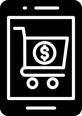 M Commerce Glyph Simge Tasarımı
