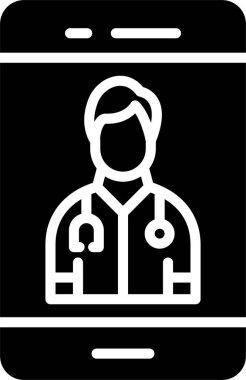 Çevrimiçi Doktor Glyph Simge Tasarımı