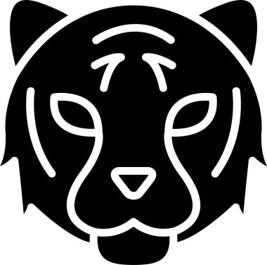 Tiger Glyph Simge Tasarımı