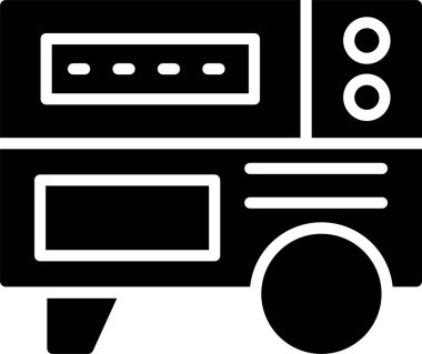 Jeneratör Kabartma Simgesi Tasarımı