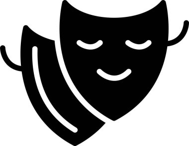 Tiyatro Maskesi Sembol Tasarımı