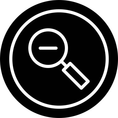 Büyüt Kabartma Simgesi Tasarımı