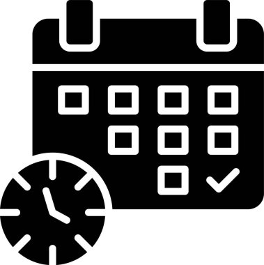 Zaman Glifi Simgesi Tasarımı