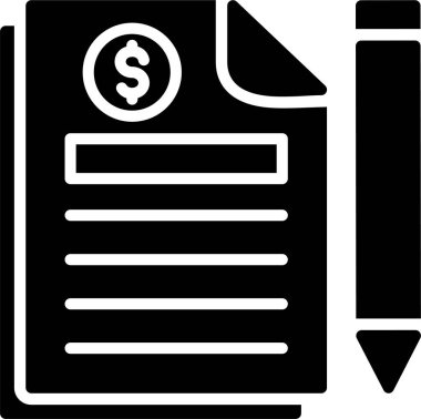 Açıklama Glyph Simgesi Tasarımı