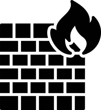 Firewall Kabartma Simgesi Tasarımı