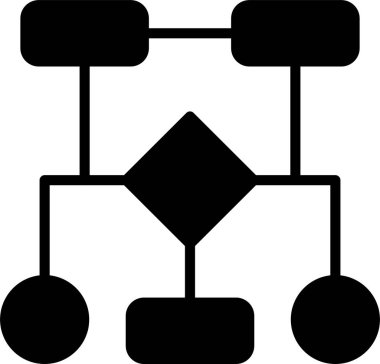 Akış Grafiği Simgesi Tasarımı