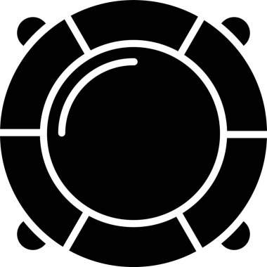 Lifebuoy Glyph Simge Tasarımı