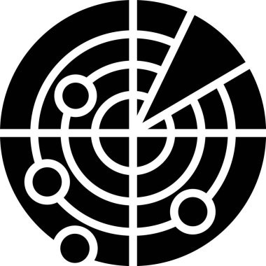 Radar Kabartma Simgesi Tasarımı