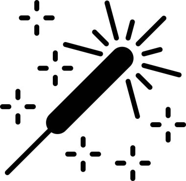 Sparkler Kabartma Simgesi Tasarımı