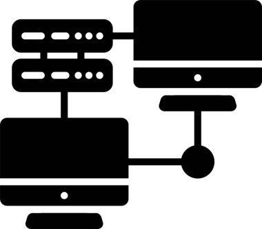 Lan Glyph Simge Tasarımı