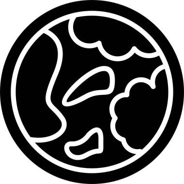 Dünya Kabartma Simgesi Tasarımı