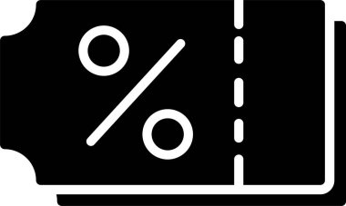 Kupon Kabartma Simgesi Tasarımı