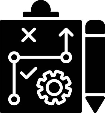 Strateji Kabartma Simgesi Tasarımı