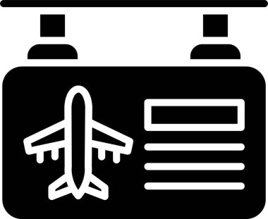 Uçuş Bilgileri Simgesi Tasarımı