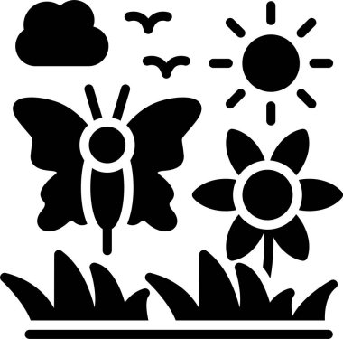 Kelebek Kabartma Simgesi Tasarımı