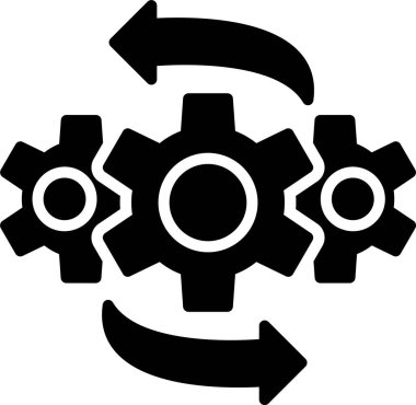 İşlem Glyph Simgesi Tasarımı