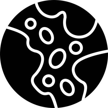 Plüton Kabartma Simgesi Tasarımı