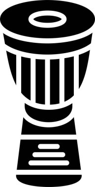 Djembe Glyph Simge Tasarımı