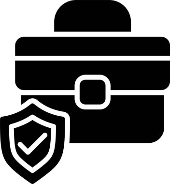 Evrak çantası Kabartma Simgesi Tasarımı