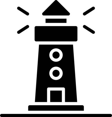 Deniz feneri Kalıbı Simge Tasarımı