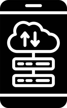 Bulut depolama Kalıbı Simge Tasarımı