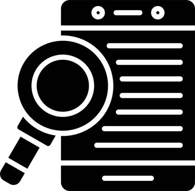 Mobil Arama Kabartma Simgesi Tasarımı