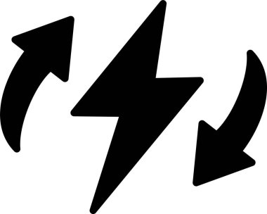 enerji kabartma simgesi tasarımı