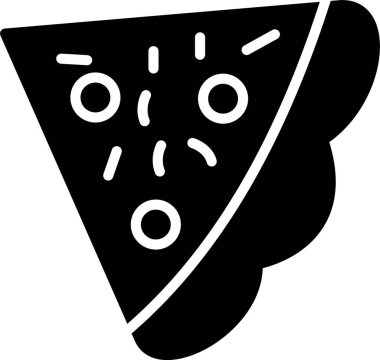 Pizza Kabartma Simgesi Tasarımı