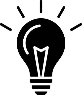 Fikir kabartma simgesi tasarımı