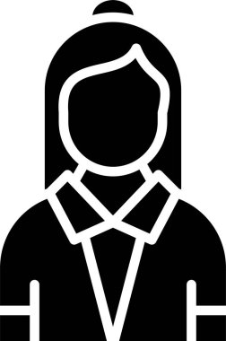 Kız Kabartma Simgesi Tasarımı