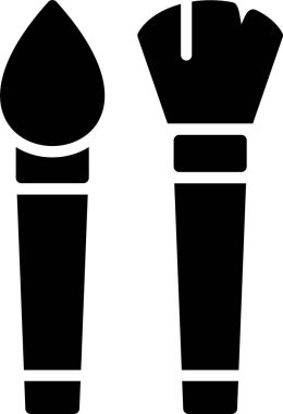 boya fırçası sembol tasarımı