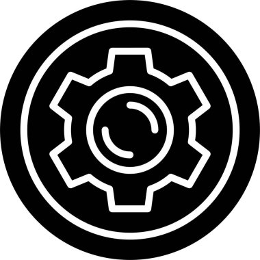 Ayarlar Glyph Simge Tasarımı