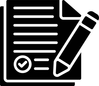 belge glyph simgesi tasarımı