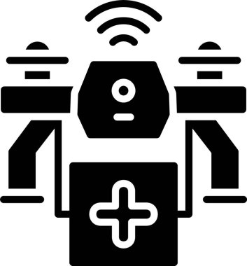 Drone Glyph Simge Tasarımı