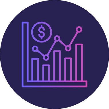 Analitik Satır Gradyan Çemberi Simgesi
