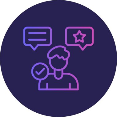 Satır Gradyan Çemberi Simgesini Onayla