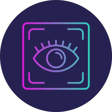 Görüş Çizgisi Gradyan Çemberi Simgesi