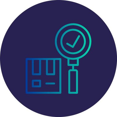 Arama Satırı Gradyan Çemberi Simgesi