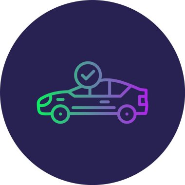 Sabit Satır Gradyan Çemberi Simgesi