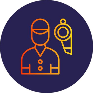 Koç Satır Gradyan Çemberi Simgesi