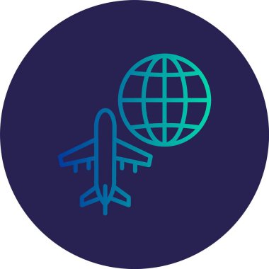 Uluslararası Satır Gradyan Çemberi Simgesi