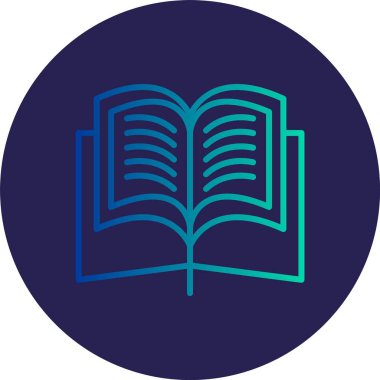 Kitap Satırı Gradyan Çemberi Simgesini Aç