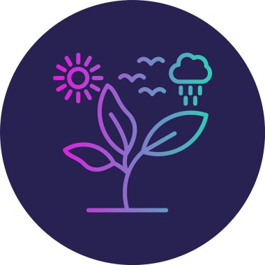 Satır Gradyan Çemberi Simgesini Bırakır