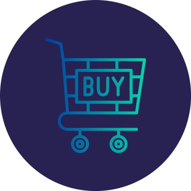 Satır Gradyan Çemberi Simgesi Al