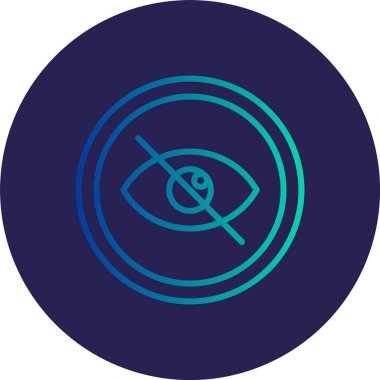 Satır Gradyan Çemberi Simgesini Gizle