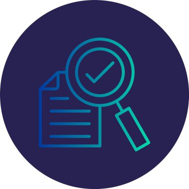 Arama Satırı Gradyan Çemberi Simgesi