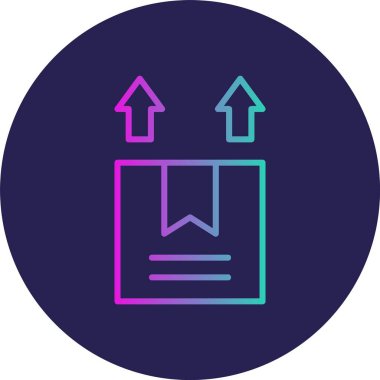 Satır Gradyan Çemberi Simgesini Aç