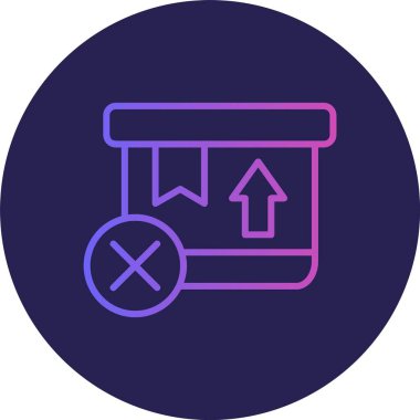 Satır Gradyan Çemberi Simgesini İptal Et